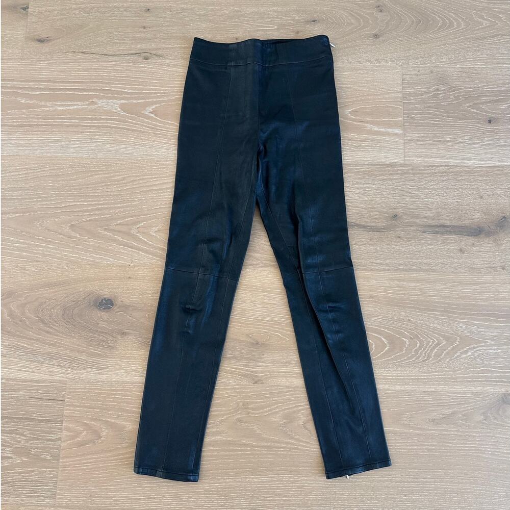 LPA Genuine Leather Pants Size S Black